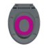 vidaXL Soft-Close Toilet Seat Grey Oval - Image 9