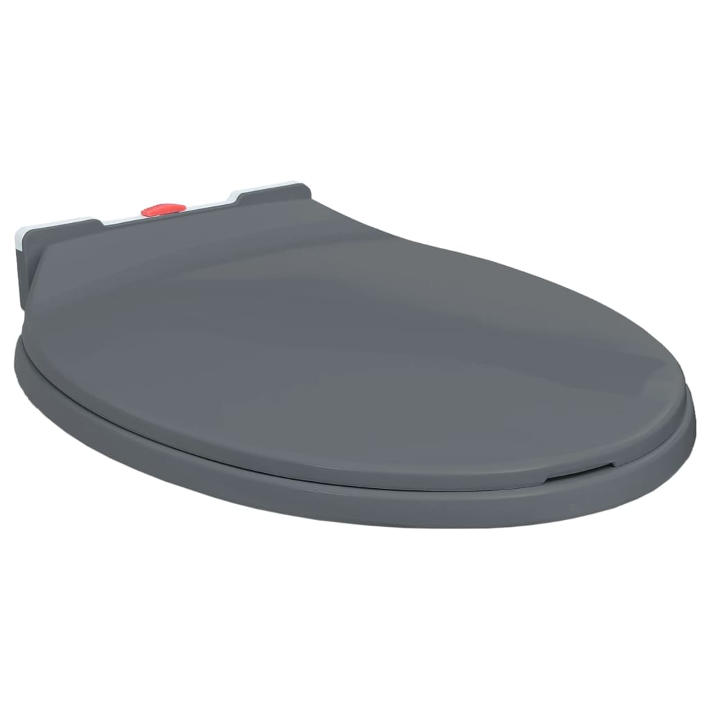 8719883818719_a_en_hd_1 vidaXL Soft-Close Toilet Seat Quick Release Grey Oval - Image 1