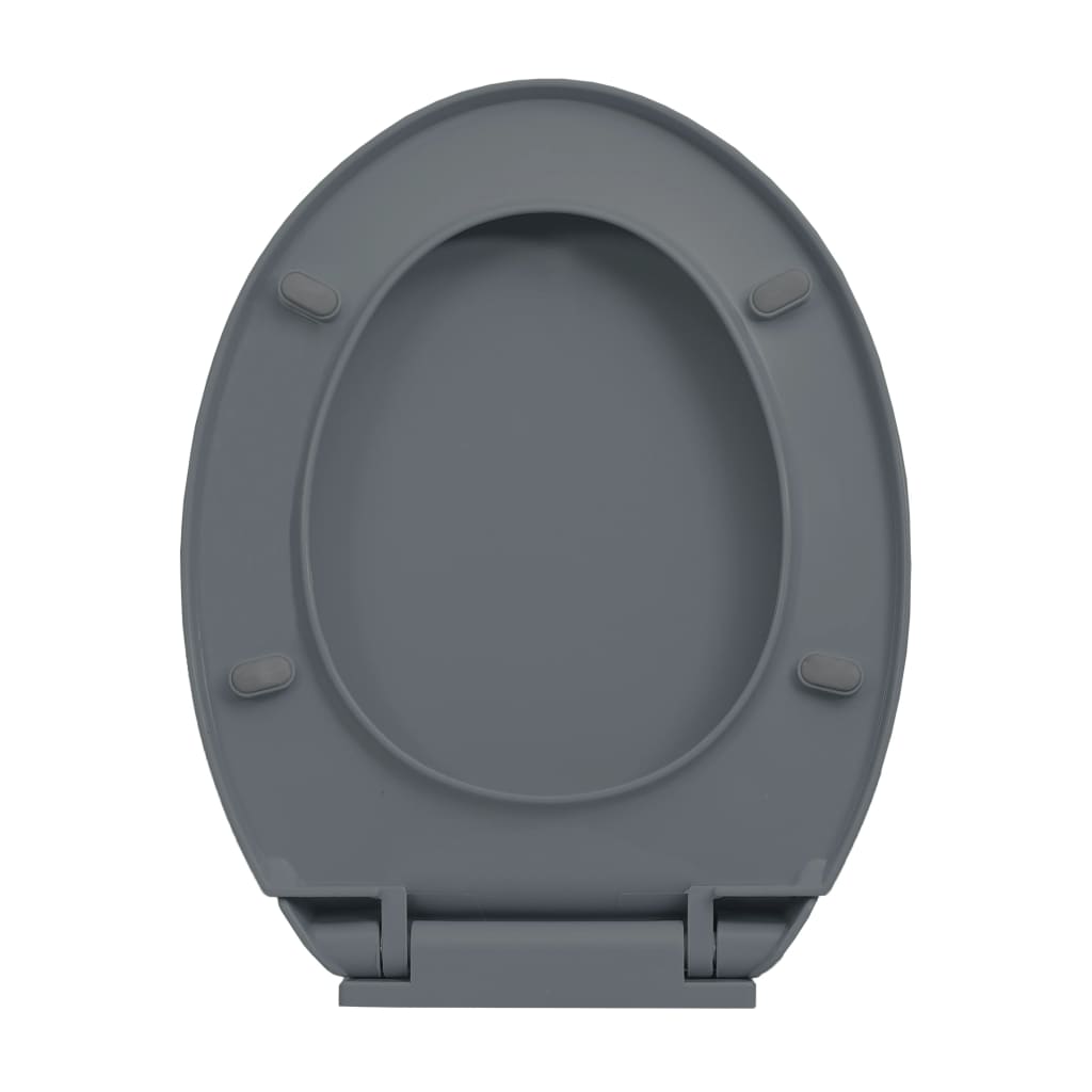 8719883818719_g_en_hd_6 vidaXL Soft-Close Toilet Seat Quick Release Grey Oval - Image 7