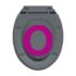 vidaXL Soft-Close Toilet Seat Quick Release Grey Oval - Image 9