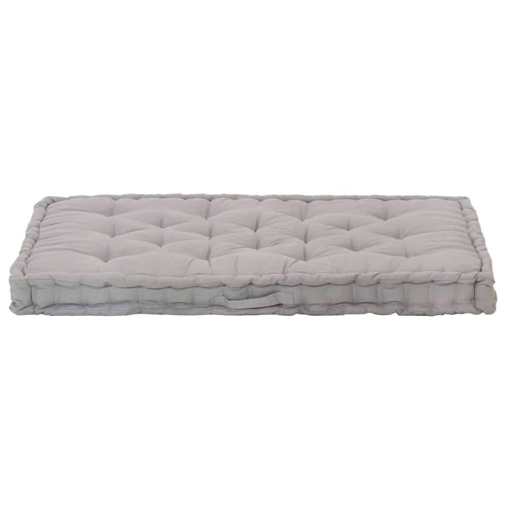 8719883819990_g_en_hd_2 vidaXL Pallet Floor Cushion Cotton 120x80x10 cm Grey - Image 3