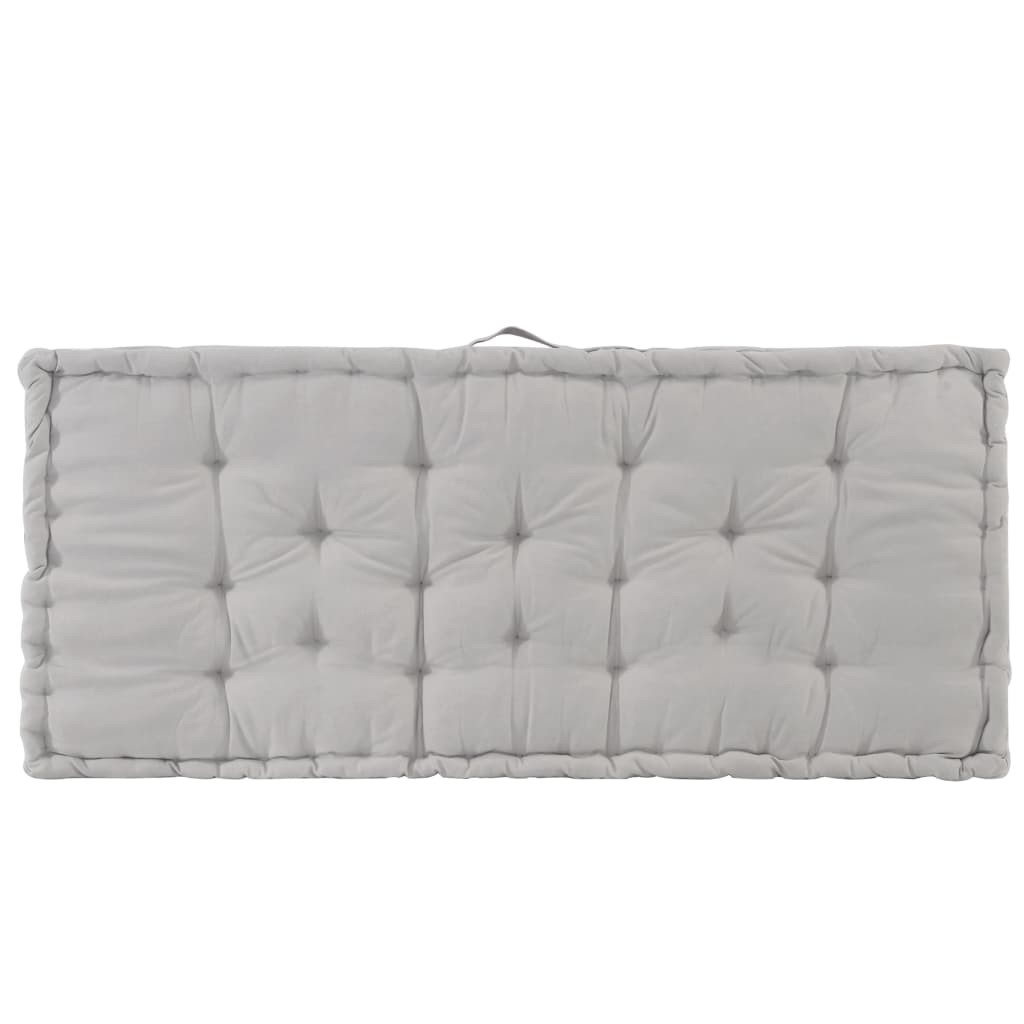 8719883819990_g_en_hd_3 vidaXL Pallet Floor Cushion Cotton 120x80x10 cm Grey - Image 4