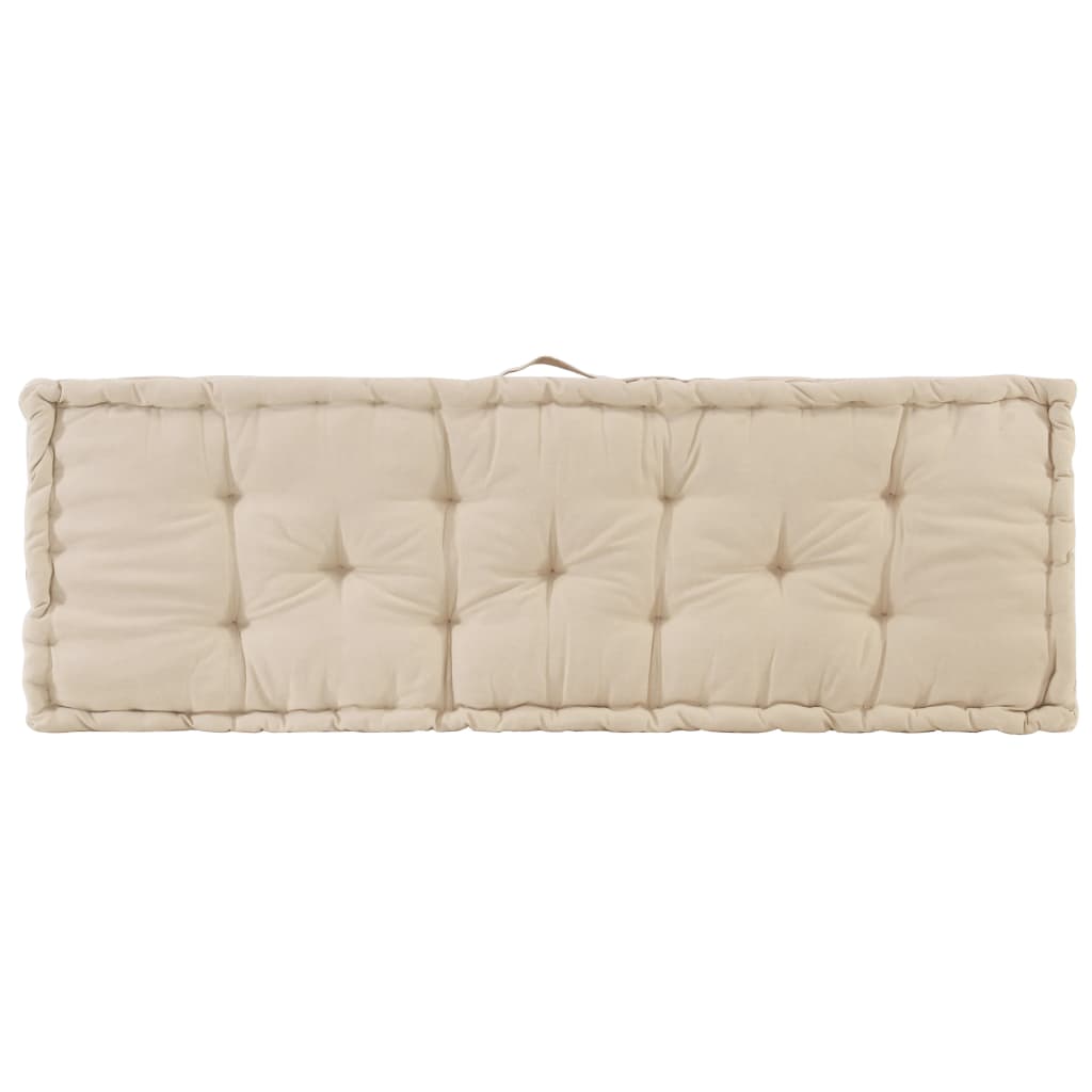 8719883820002_g_en_hd_3 vidaXL Pallet Floor Cushion Cotton 120x40x7 cm Beige - Image 4