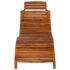 vidaXL 3 Piece Sunlounger with Tea Table Solid Wood Acacia - Image 5