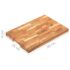vidaXL Chopping Board 50x35x4 cm Solid Acacia Wood - Image 7
