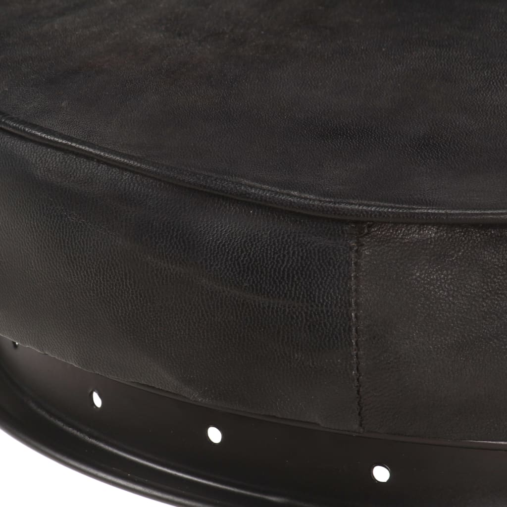 8719883823195_g_en_hd_6 vidaXL Bar Stools 2 pcs Black Real Goat Leather - Image 7