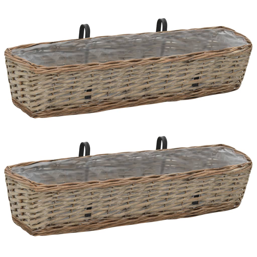 8719883824215_a_en_hd_1 vidaXL Balcony Planter 2 pcs Wicker with PE Lining 80 cm - Image 1