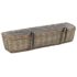 vidaXL Balcony Planter 2 pcs Wicker with PE Lining 80 cm - Image 4