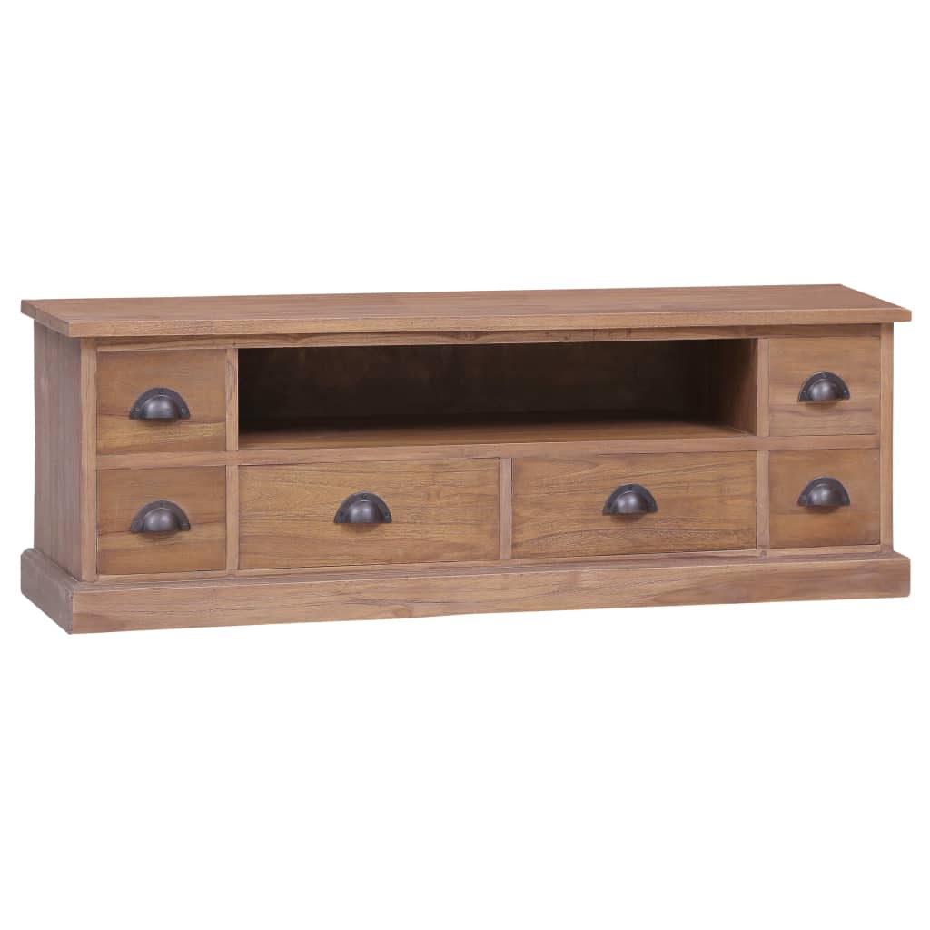 8719883824635_a_en_hd_1 vidaXL TV Cabinet 120x30x40 cm Solid Teak Wood - Image 1