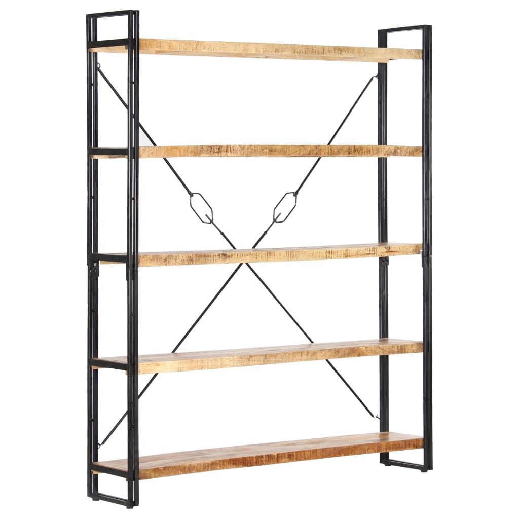 8719883826813_g_en_hd_8 vidaXL 5-Tier Bookcase 140x30x180 cm Solid Mango Wood - Image 10
