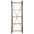 vidaXL 5-Tier Bookcase 60x30x180 cm Solid Mango Wood - Image 2