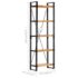 vidaXL 5-Tier Bookcase 60x30x180 cm Solid Mango Wood - Image 7