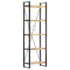 vidaXL 5-Tier Bookcase 60x30x180 cm Solid Mango Wood - Image 11