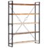 vidaXL 5-Tier Bookcase 140x30x180 cm Solid Reclaimed Wood