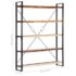 vidaXL 5-Tier Bookcase 140x30x180 cm Solid Reclaimed Wood - Image 7