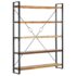 vidaXL 5-Tier Bookcase 140x30x180 cm Solid Reclaimed Wood - Image 8