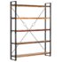 vidaXL 5-Tier Bookcase 140x30x180 cm Solid Reclaimed Wood - Image 10