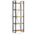 vidaXL 5-Tier Bookcase 60x30x180 cm Solid Reclaimed Wood - Image 7