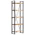 vidaXL 5-Tier Bookcase 60x30x180 cm Solid Reclaimed Wood - Image 9