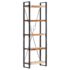 vidaXL 5-Tier Bookcase 60x30x180 cm Solid Reclaimed Wood - Image 10