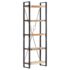 vidaXL 5-Tier Bookcase 60x30x180 cm Solid Reclaimed Wood - Image 11