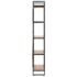 vidaXL 5-Tier Bookcase 90x30x180 cm Solid Acacia Wood - Image 4