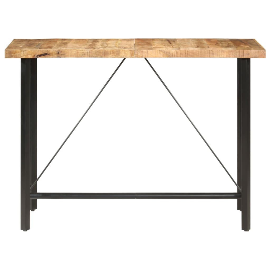 8719883827117_g_en_hd_1 vidaXL Bar table 150x70x107 cm Rough Mango Wood - Image 2