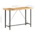 vidaXL Bar table 150x70x107 cm Rough Mango Wood - Image 7