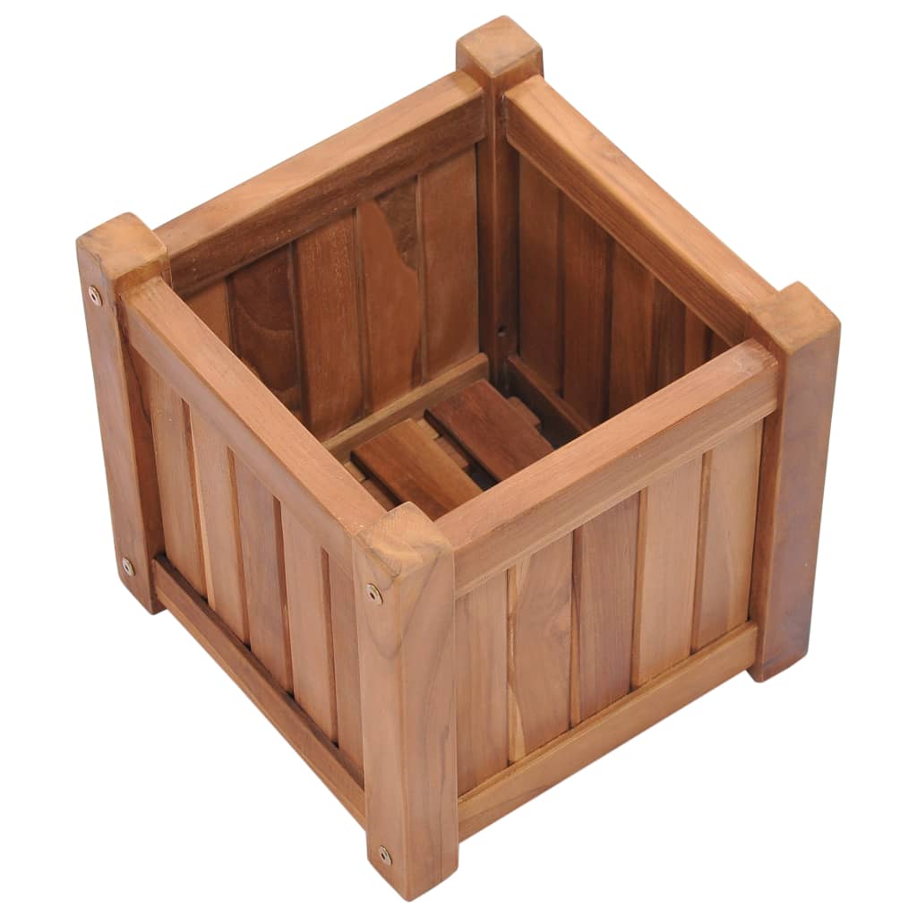8719883827322_g_en_hd_4 vidaXL Raised Bed 30x30x30 cm Solid Teak Wood - Image 5
