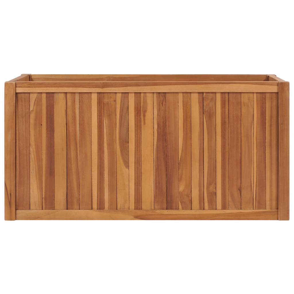 8719883827391_g_en_hd_1 vidaXL Raised Bed 100x50x50 cm Solid Teak Wood - Image 2