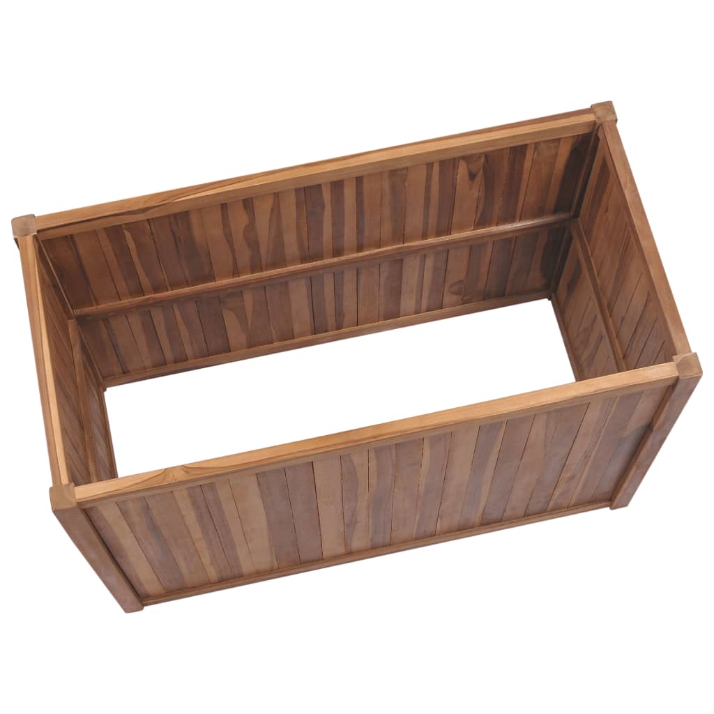 8719883827391_g_en_hd_3 vidaXL Raised Bed 100x50x50 cm Solid Teak Wood - Image 4