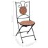 vidaXL 3 Piece Mosaic Bistro Set Ceramic Tile Terracotta - Image 12