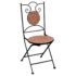 vidaXL 3 Piece Mosaic Bistro Set Ceramic Tile Terracotta - Image 3