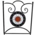 vidaXL 3 Piece Mosaic Bistro Set Ceramic Tile Terracotta and White - Image 8