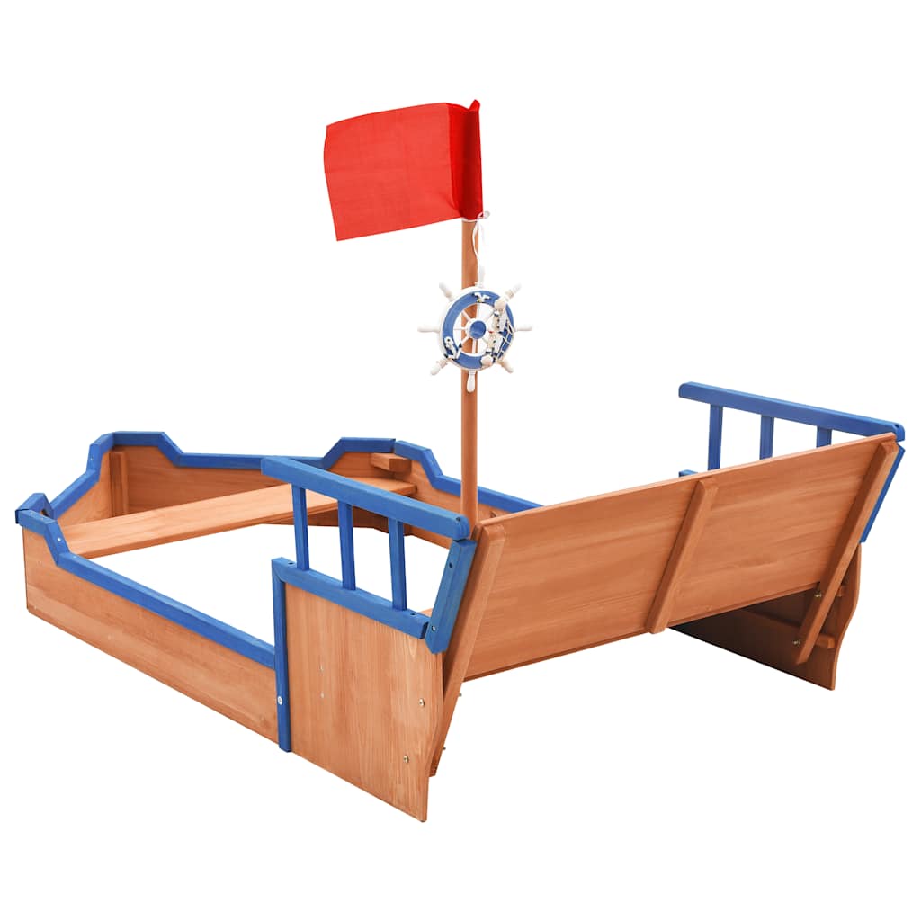 8719883829111_g_en_hd_4 vidaXL Sandbox Pirate Ship Firwood 190x94.5x101 cm - Image 5