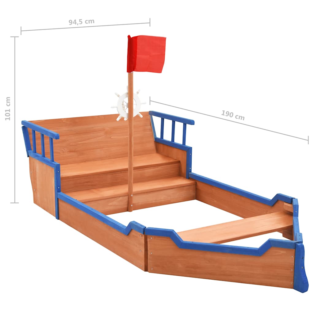 8719883829111_g_en_hd_8 vidaXL Sandbox Pirate Ship Firwood 190x94.5x101 cm - Image 9
