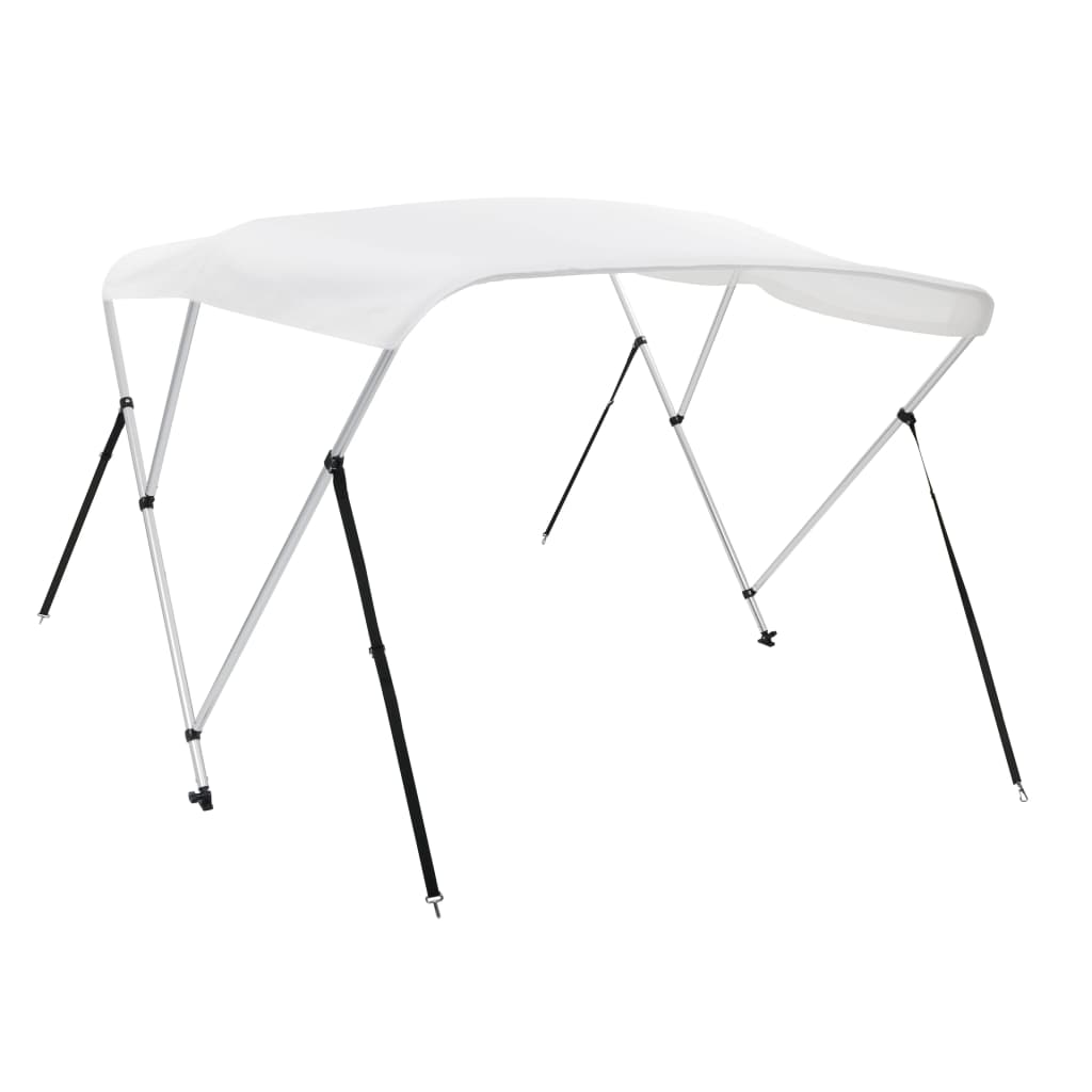 8719883830155_g_en_hd_3 vidaXL 3 Bow Bimini Top White 183x196x137 cm - Image 4