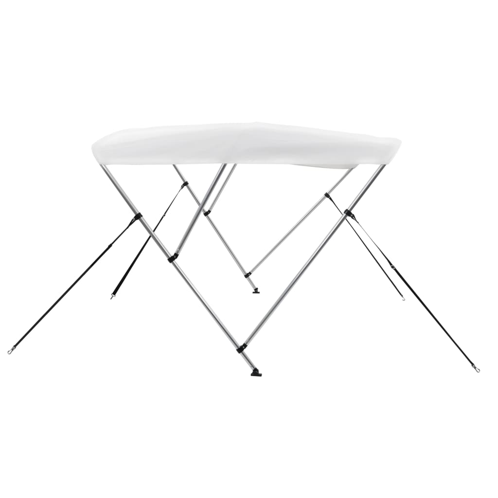 8719883830155_g_en_hd_4 vidaXL 3 Bow Bimini Top White 183x196x137 cm - Image 5