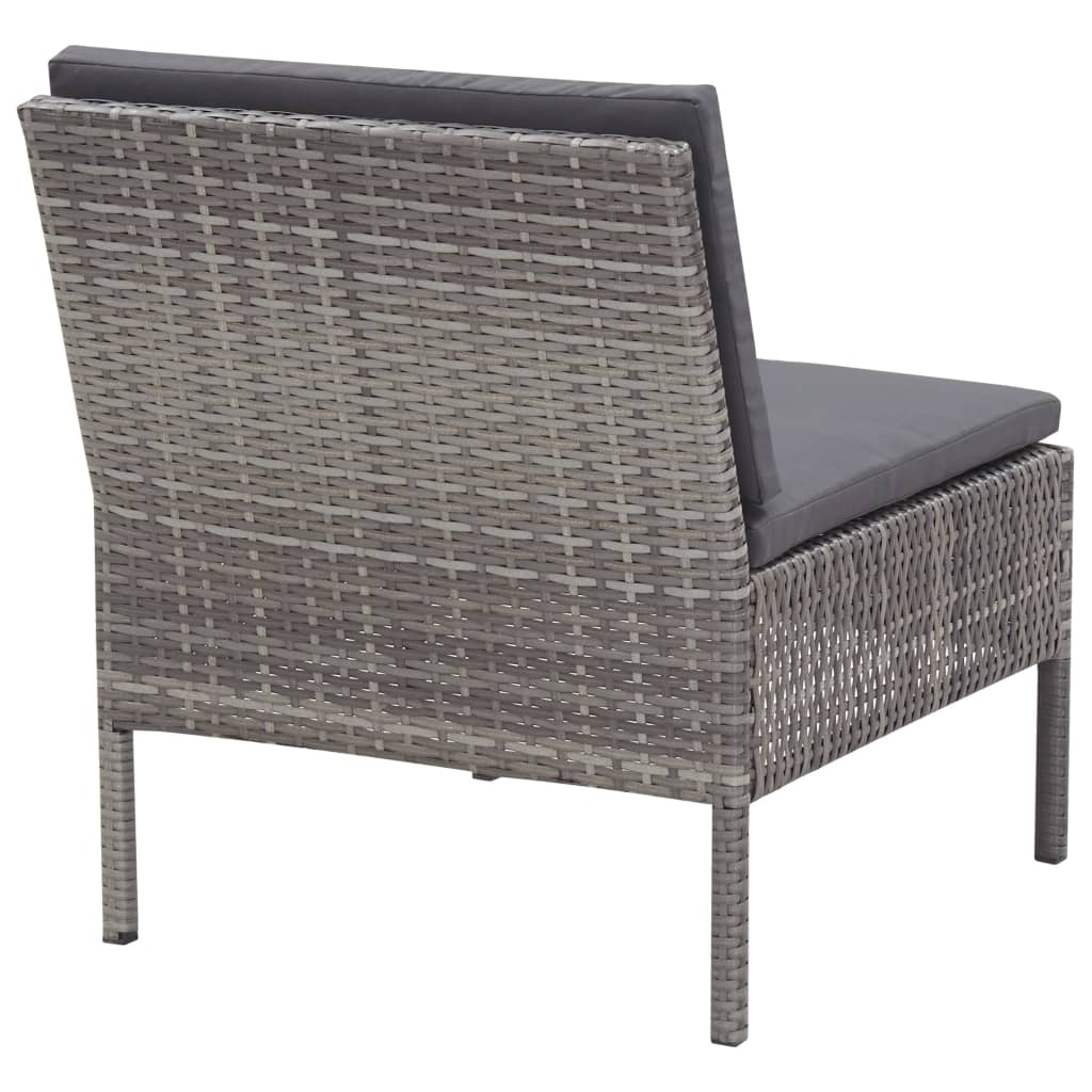 8719883832623_g_en_hd_8 3 Piece Garden Lounge Set with Cushions Poly Rattan Grey - Image 9