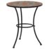 vidaXL 3 Piece Mosaic Bistro Set Ceramic Tile Orange/Grey - Image 2