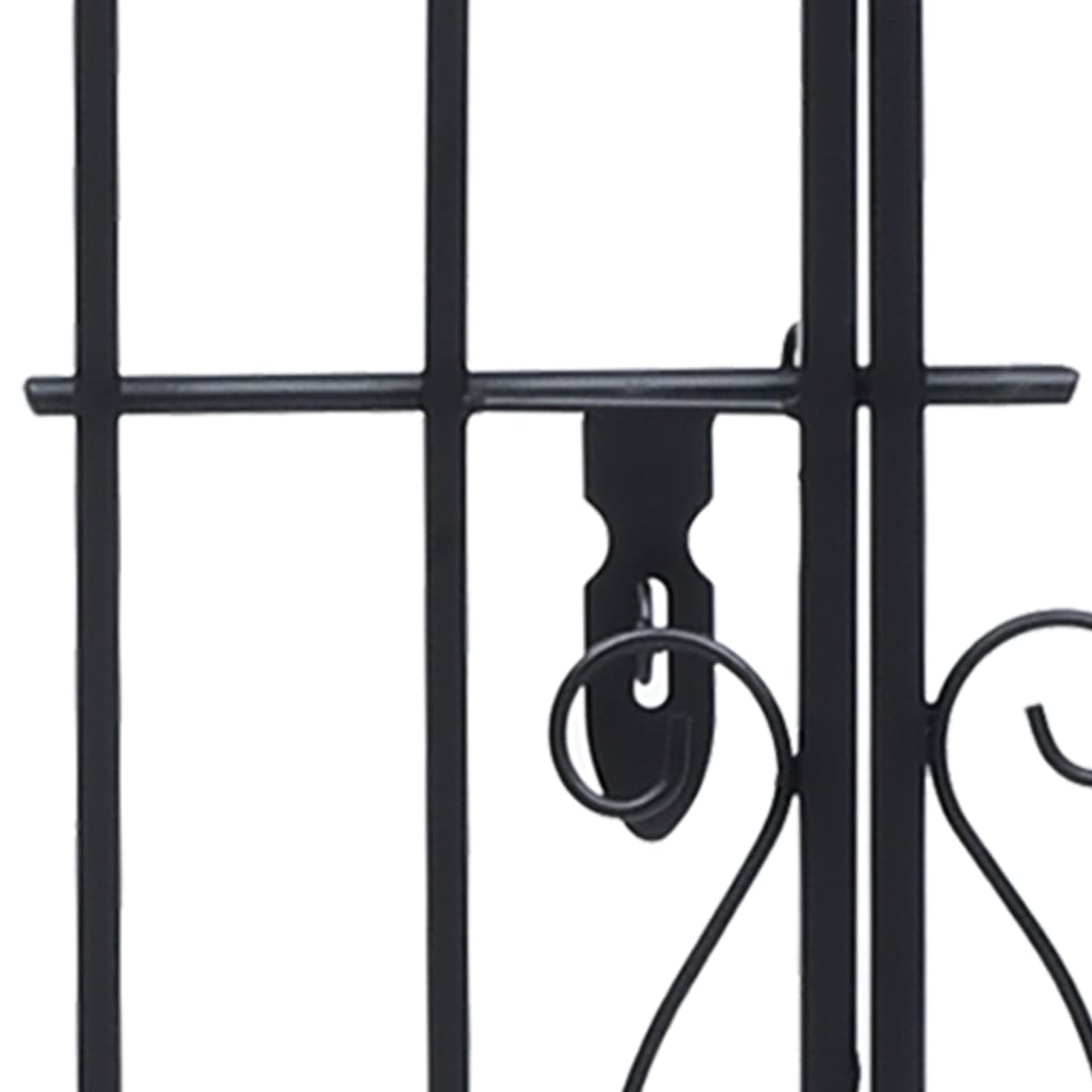8719883835044_g_en_hd_4 vidaXL Ornamental Garden Gate Wrought Iron 122x20.5x100 cm - Image 5