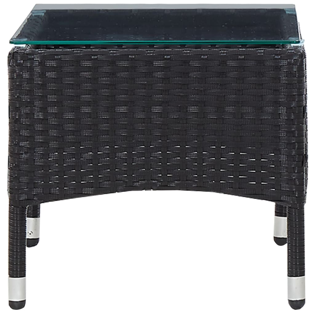 8719883836072_g_en_hd_2 vidaXL Coffee Table Black 60x40x36 cm Poly Rattan - Image 3