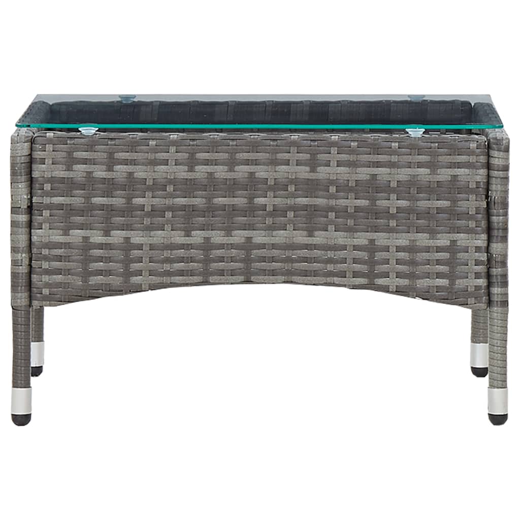 8719883836089_g_en_hd_1 vidaXL Coffee Table Grey 60x40x36 cm Poly Rattan - Image 2