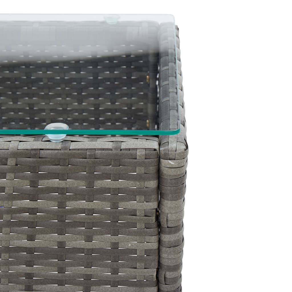 8719883836089_g_en_hd_3 vidaXL Coffee Table Grey 60x40x36 cm Poly Rattan - Image 4