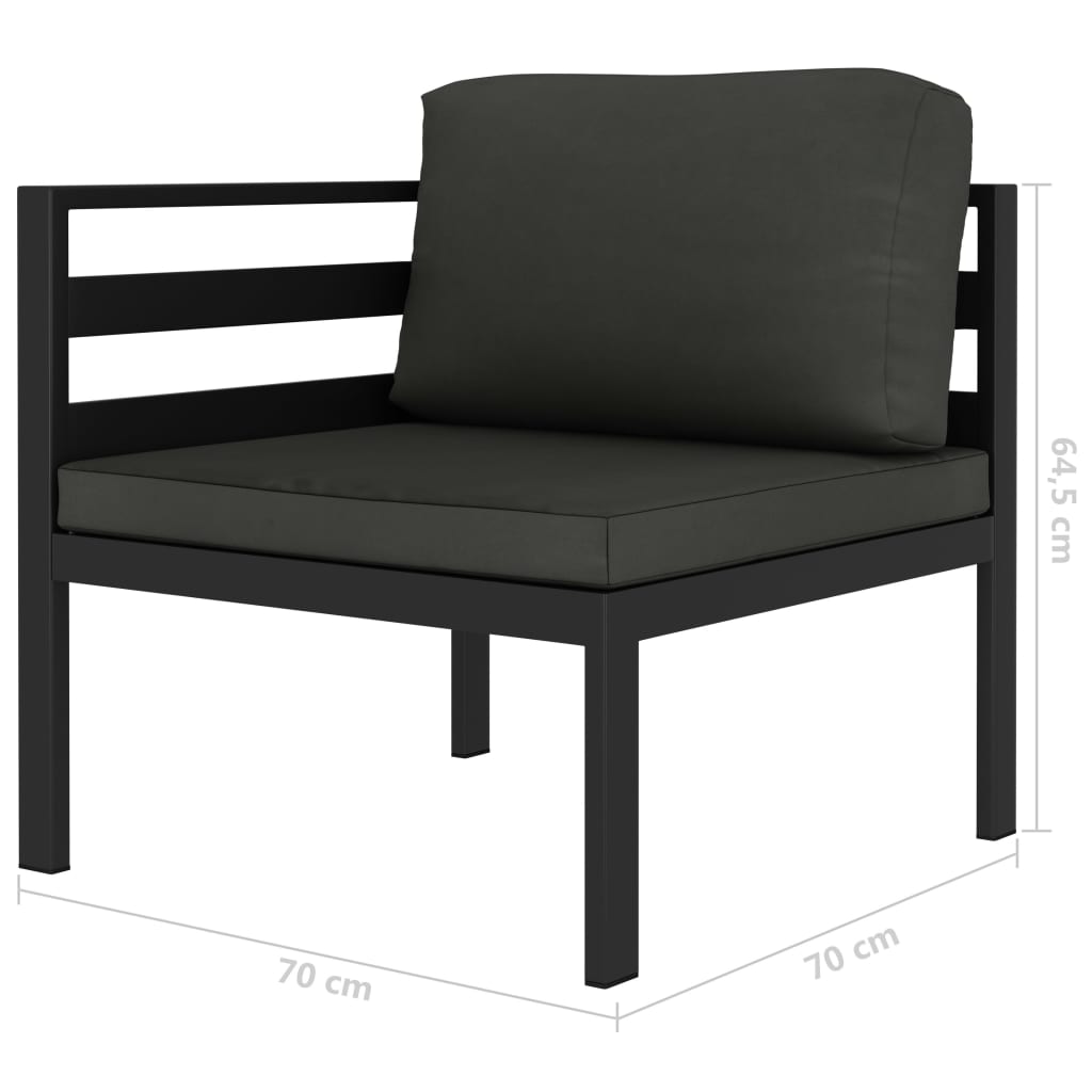 8719883852539_g_en_hd_2 vidaXL 2 Piece Garden Sofa Set with Cushions Aluminium Anthracite - Image 3
