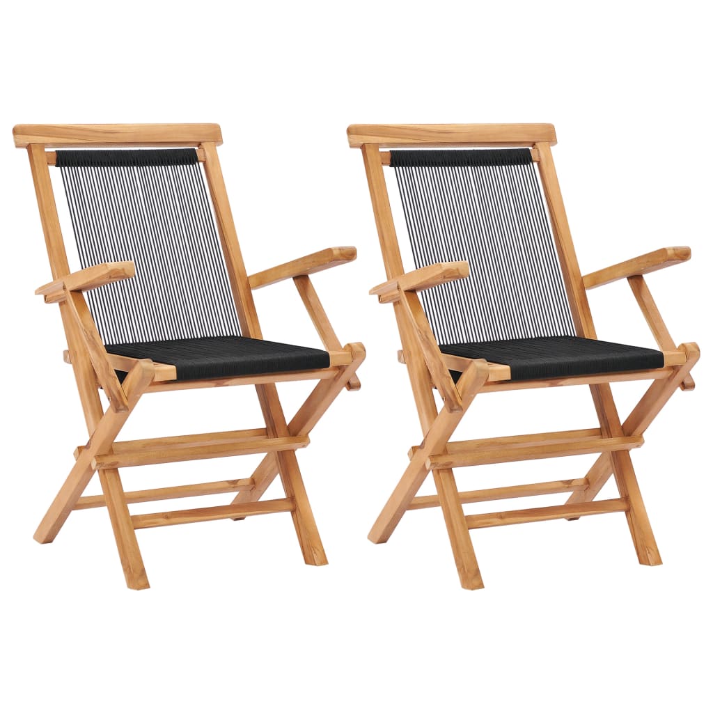 8719883853215_a_en_hd_1 vidaXL Folding Garden Chairs 2 pcs Solid Teak Wood and Rope - Image 1