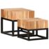 vidaXL Side Tables 2 pcs Solid Acacia Wood - Image 11