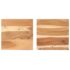 vidaXL Side Tables 2 pcs Solid Acacia Wood - Image 3