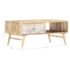 vidaXL Coffee Table 88x60x40 cm Solid Mango Wood - Image 6