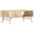 vidaXL Coffee Table 88x60x40 cm Solid Mango Wood - Image 8